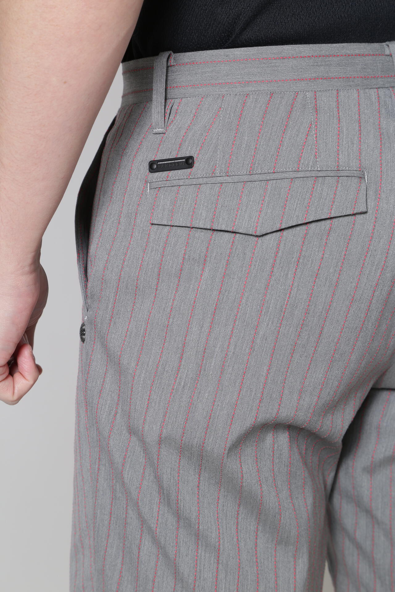 ステッチストライプショートパンツ (MENS)