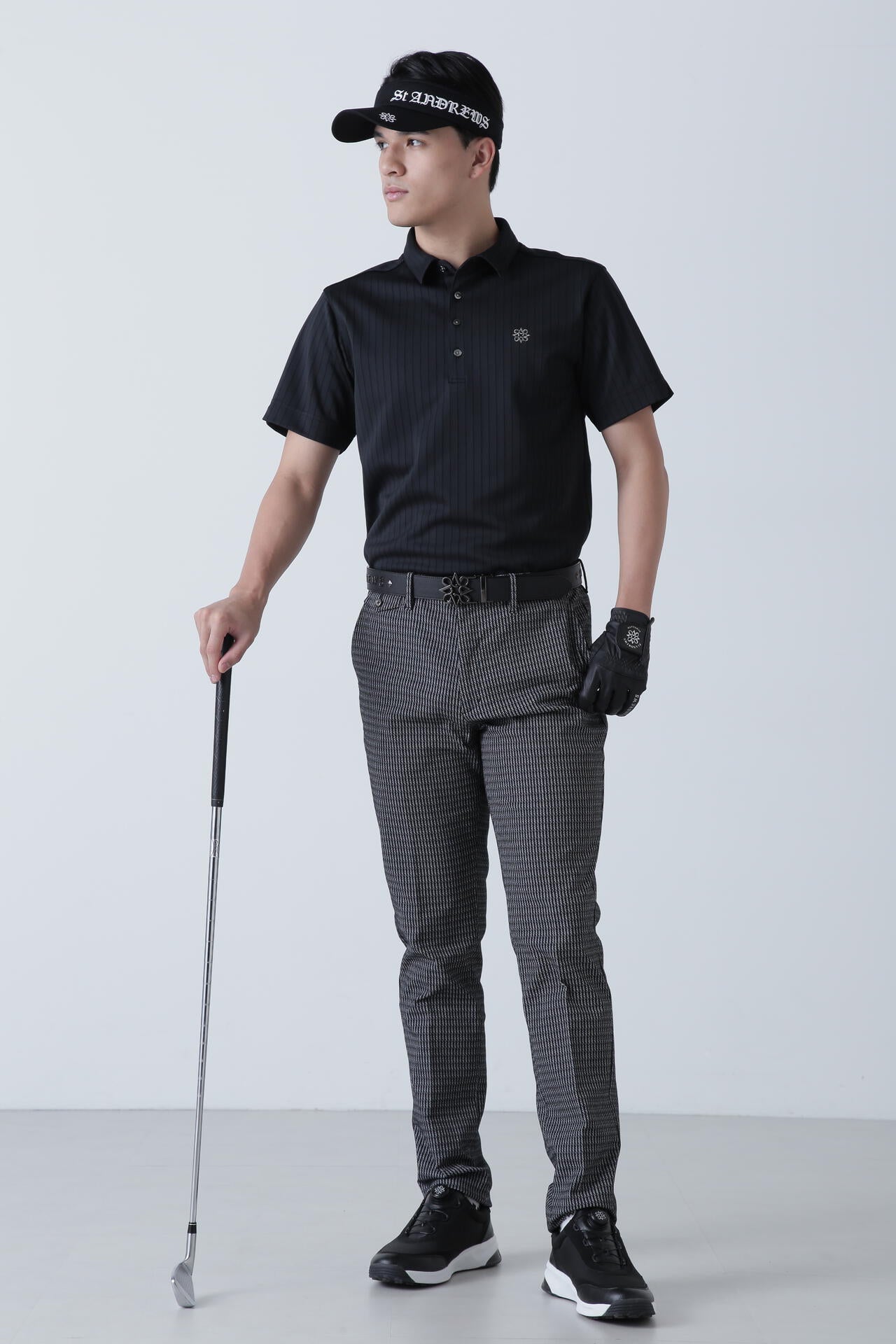 ストライプウェーブストレッチパンツ (MENS)