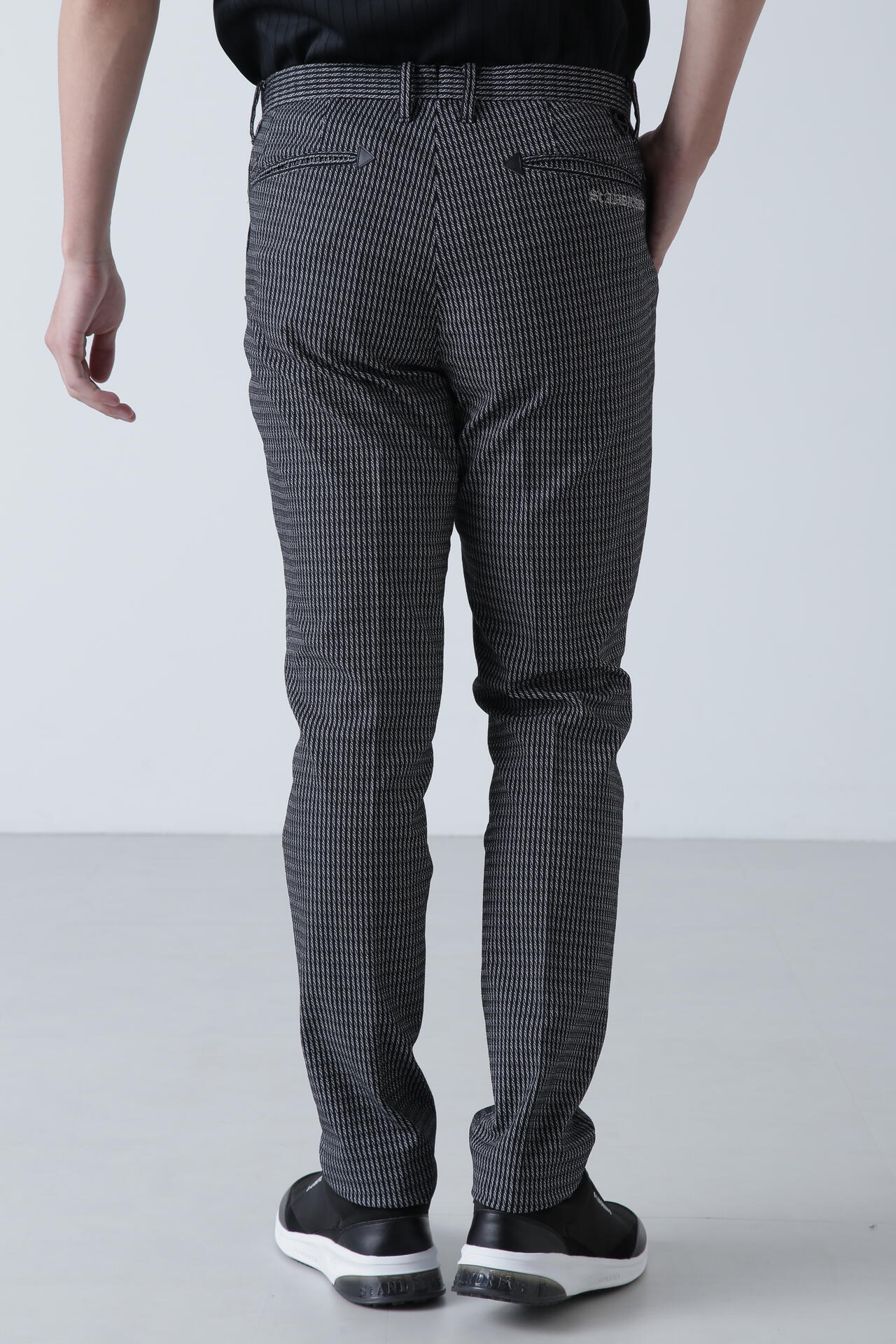 ストライプウェーブストレッチパンツ (MENS)