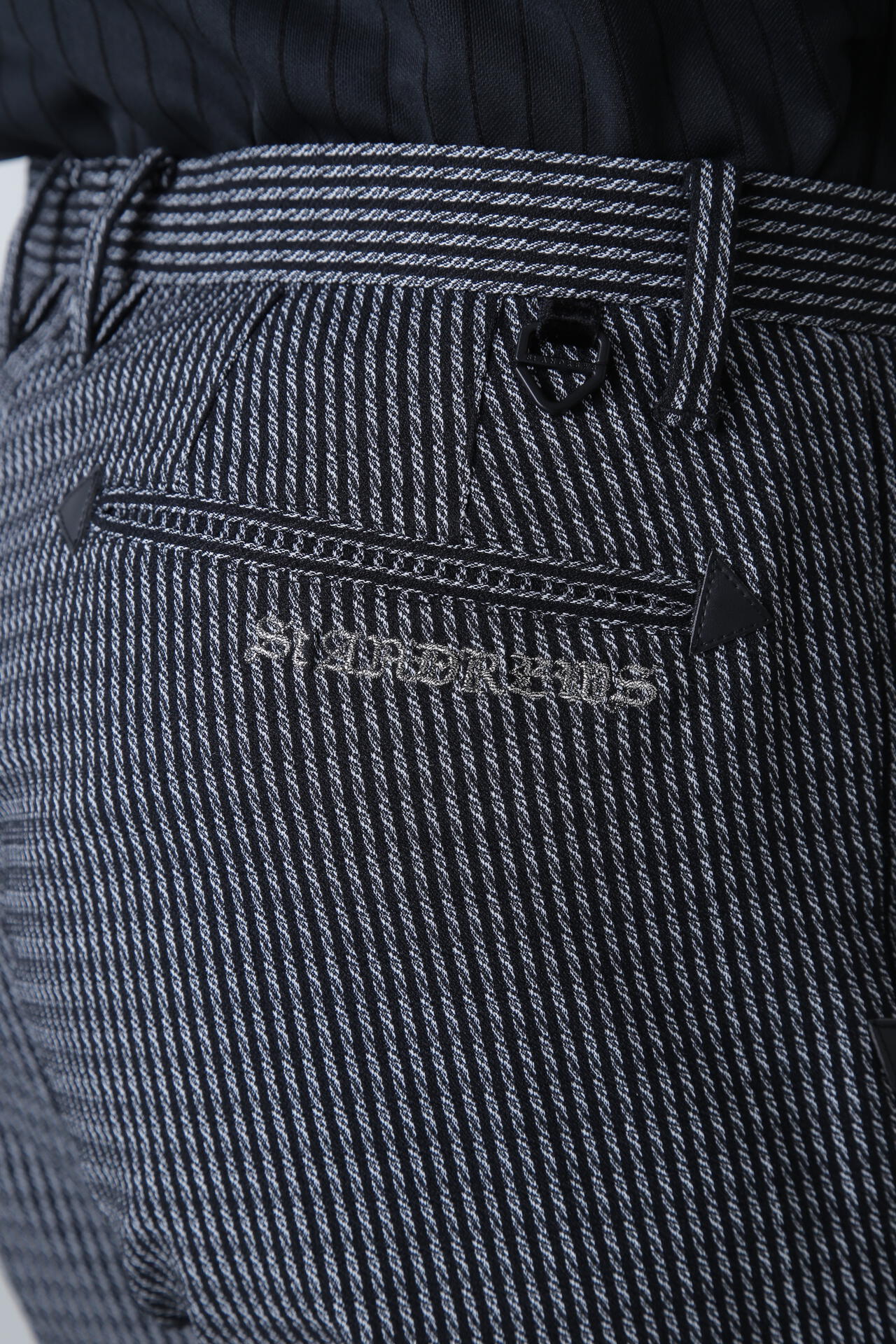 ストライプウェーブストレッチパンツ (MENS)