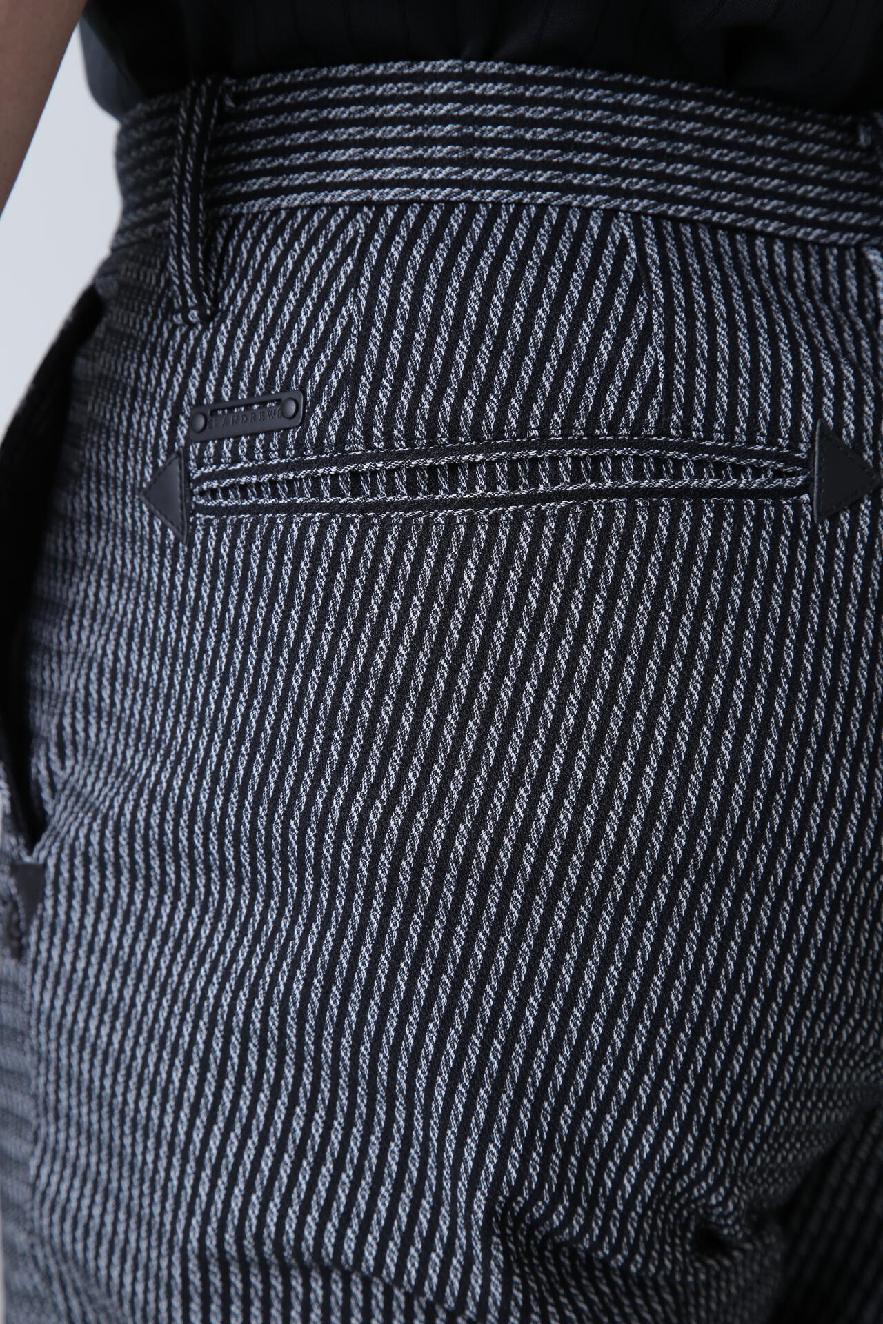 ストライプウェーブストレッチパンツ (MENS)