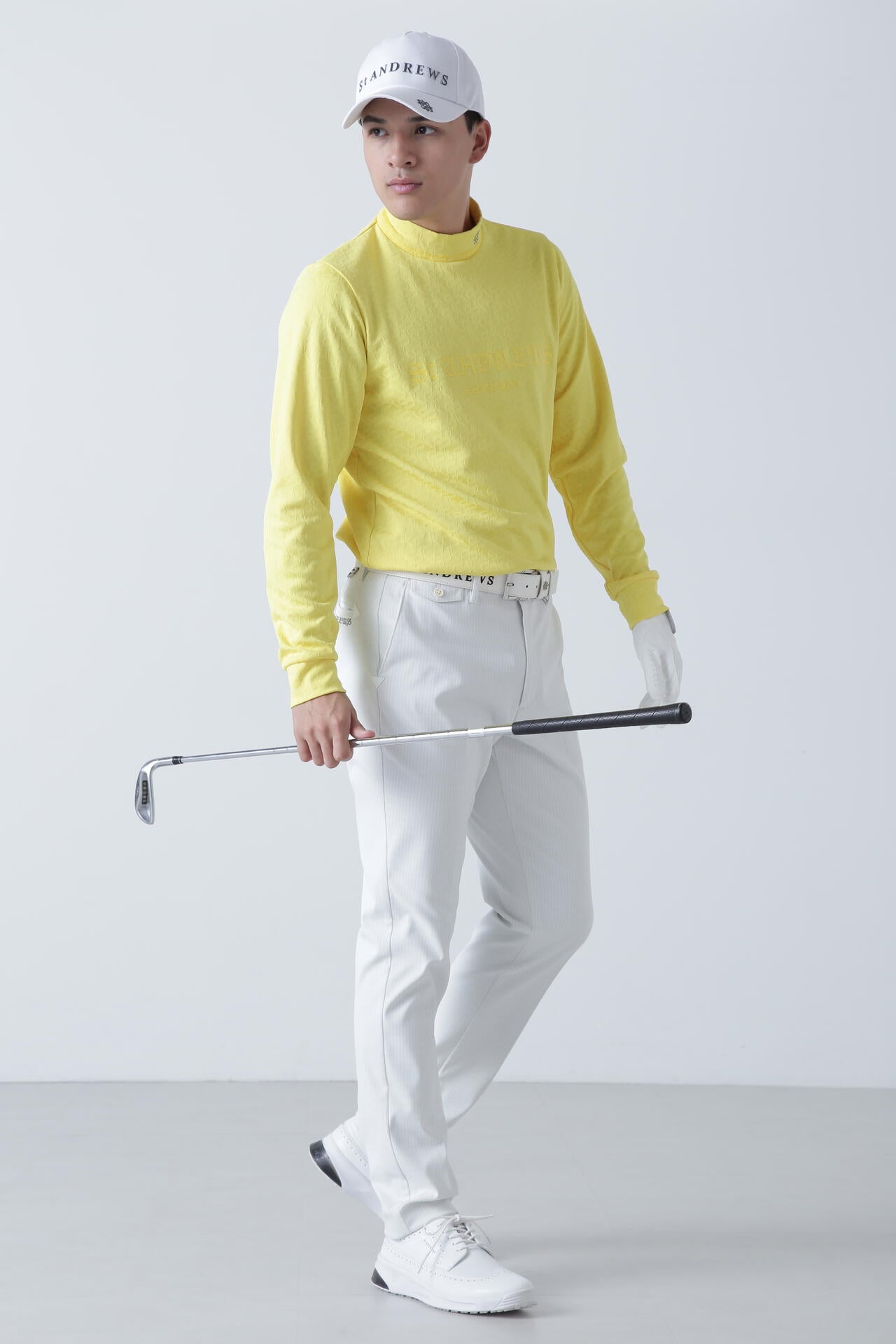 ストライプウェーブストレッチパンツ (MENS)