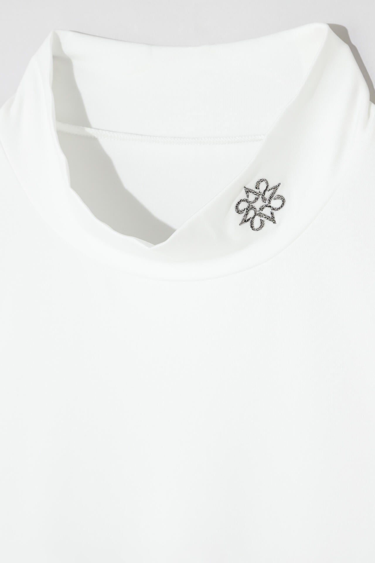 カチオンポリエステルベア天半袖ハイネック (MENS)