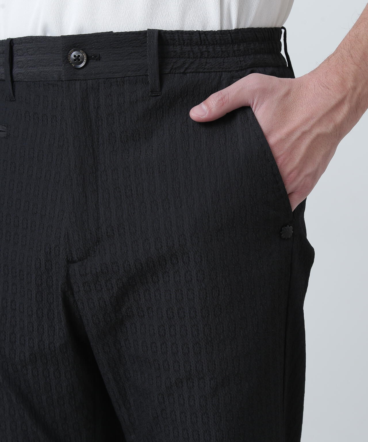 ドットサークルジャガードパンツ (MENS)