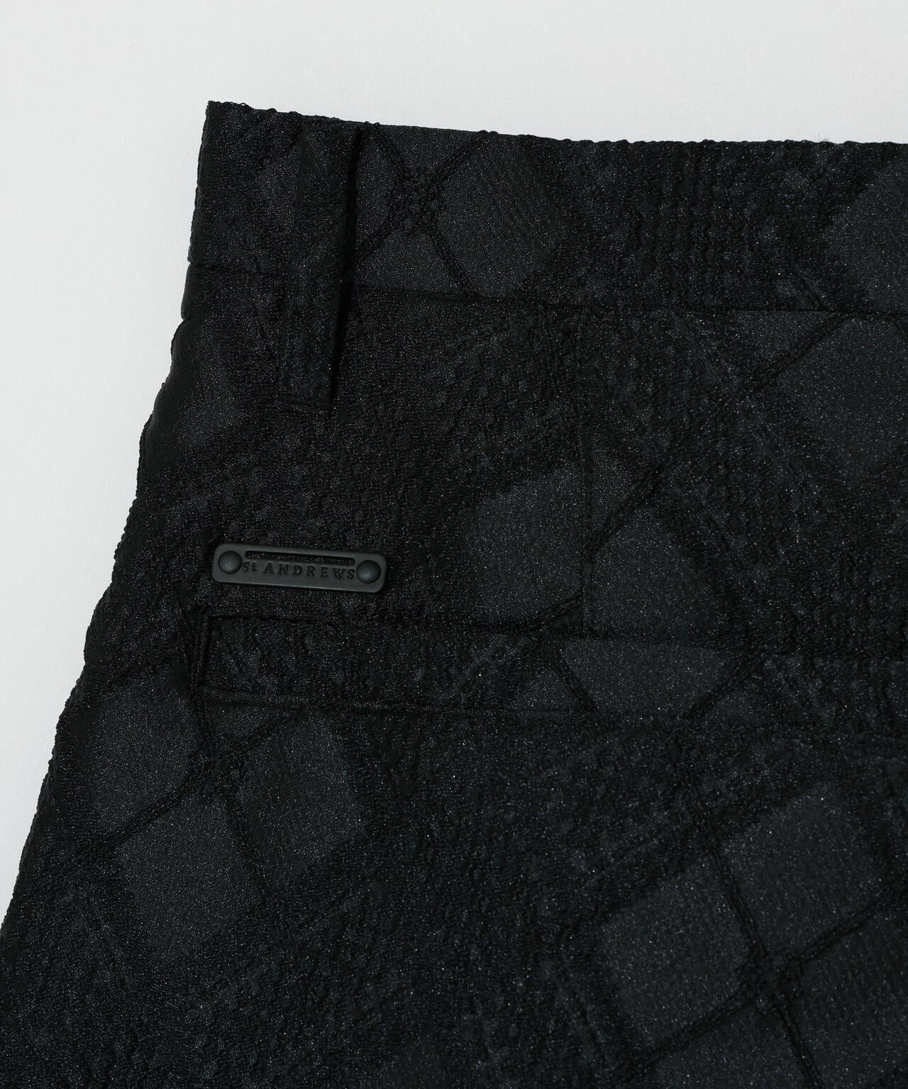 バイアスチェックジャガードパンツ (MENS)