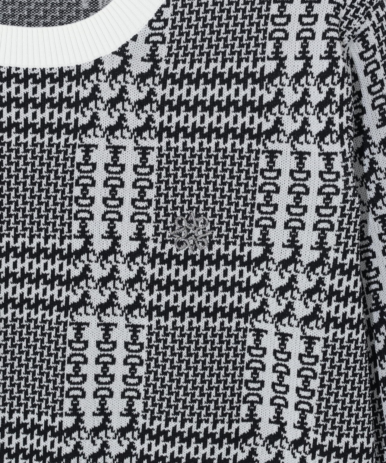 【オンライン限定SALE】14Gホースビットチェックジャガードプルオーバーニット (MENS)