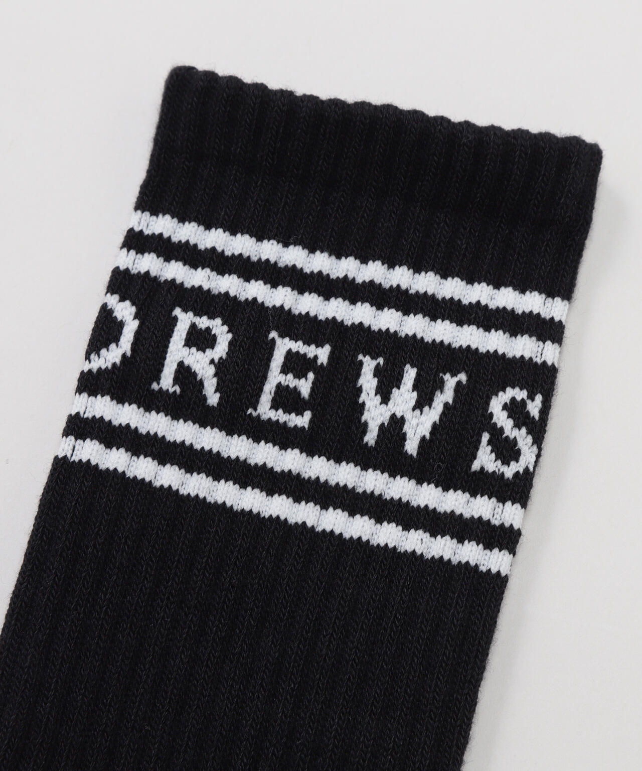 ラインリブミドルソックス (MENS)