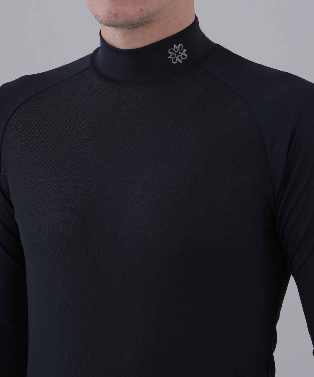 【吸水速乾】【UVカット】TWINCOT UV×メッシュ長袖ハイネックインナー (MENS)