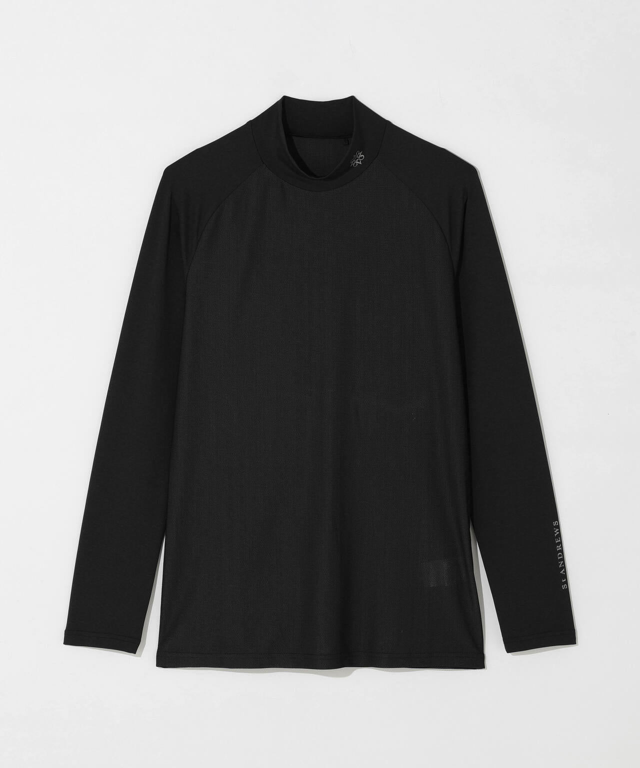 【吸水速乾】【UVカット】TWINCOT UV×メッシュ長袖ハイネックインナー (MENS)