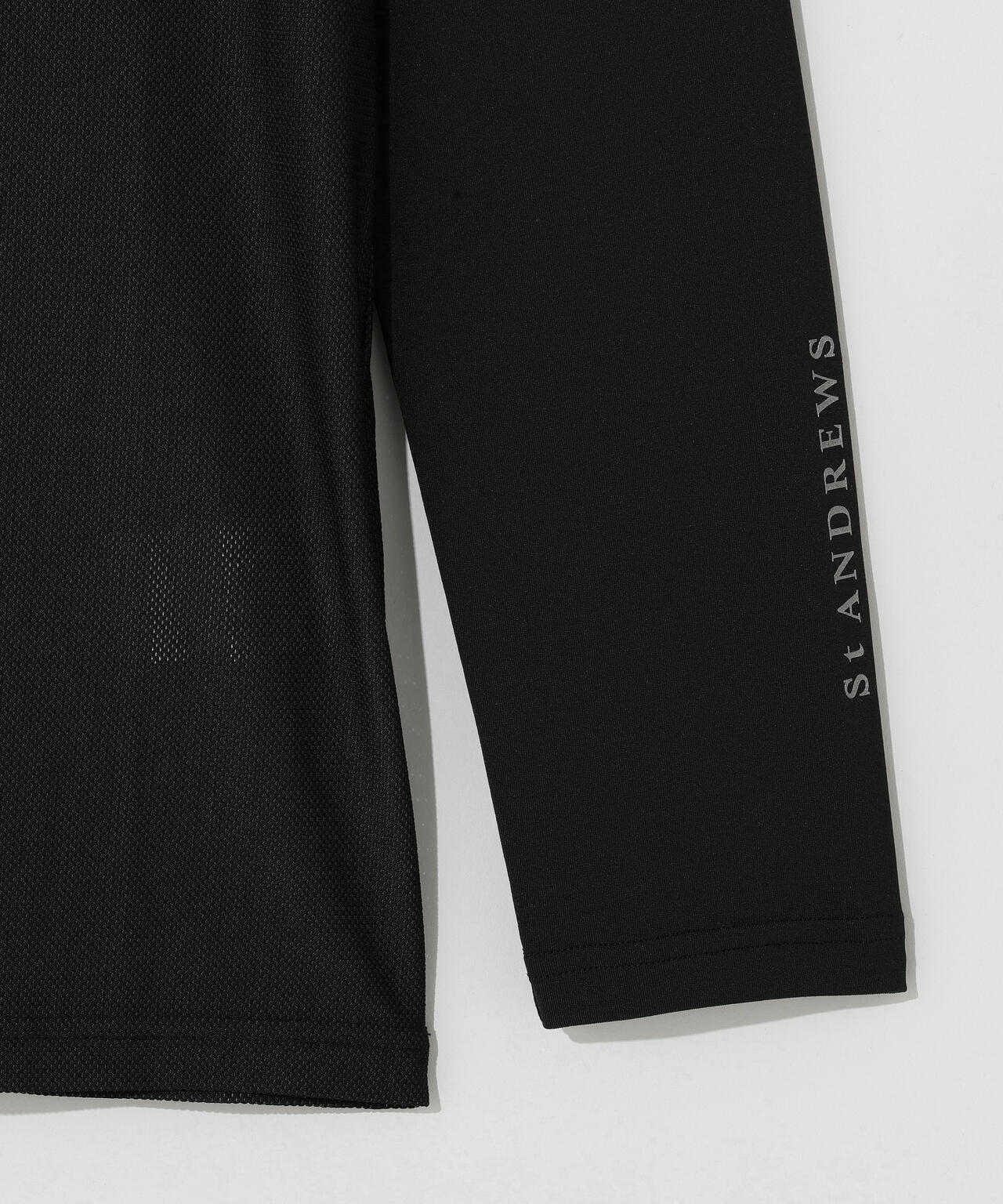 【吸水速乾】【UVカット】TWINCOT UV×メッシュ長袖ハイネックインナー (MENS)