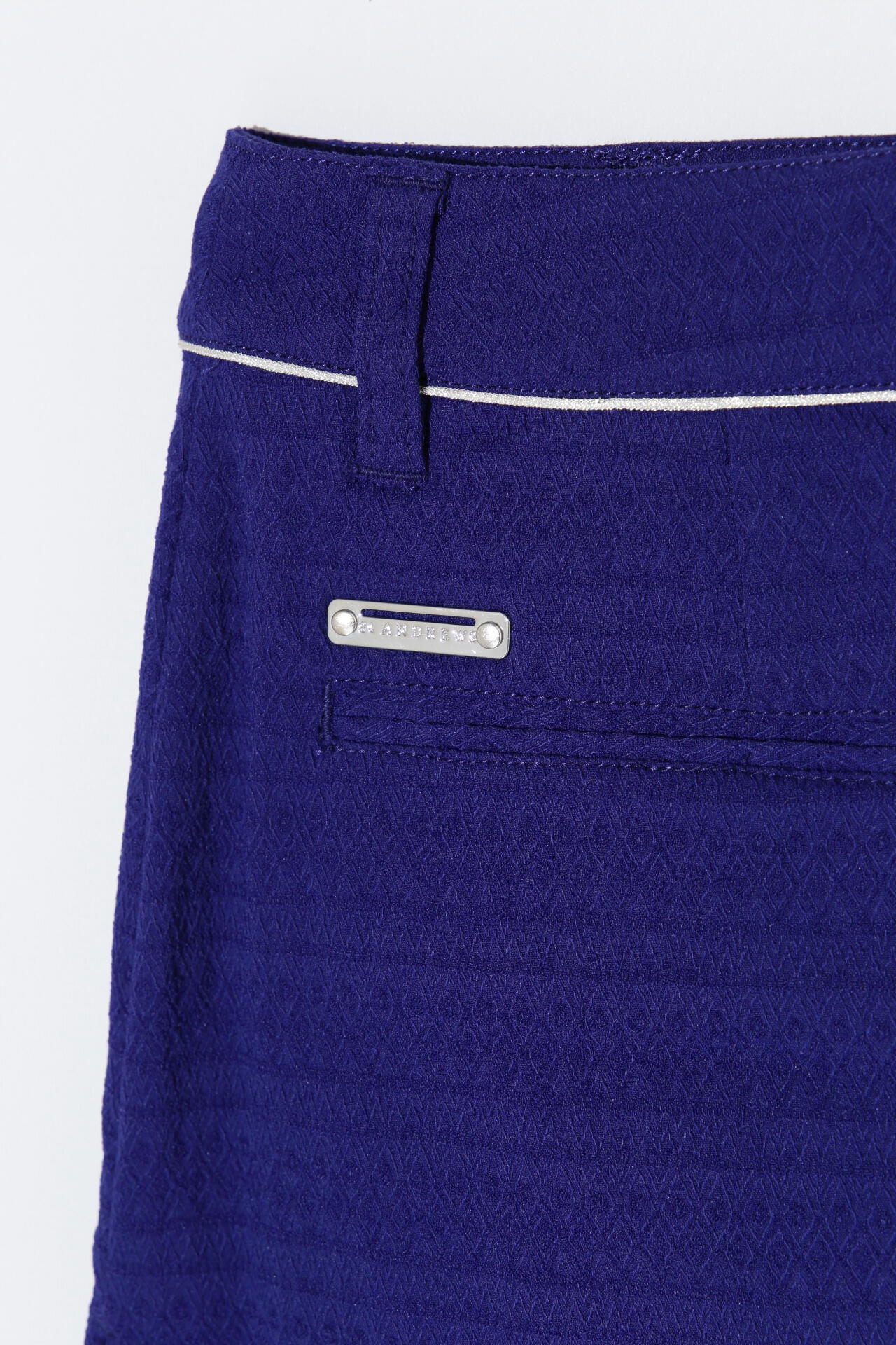リンクスジャガード ストレッチ プリーツスカート (WOMENS)