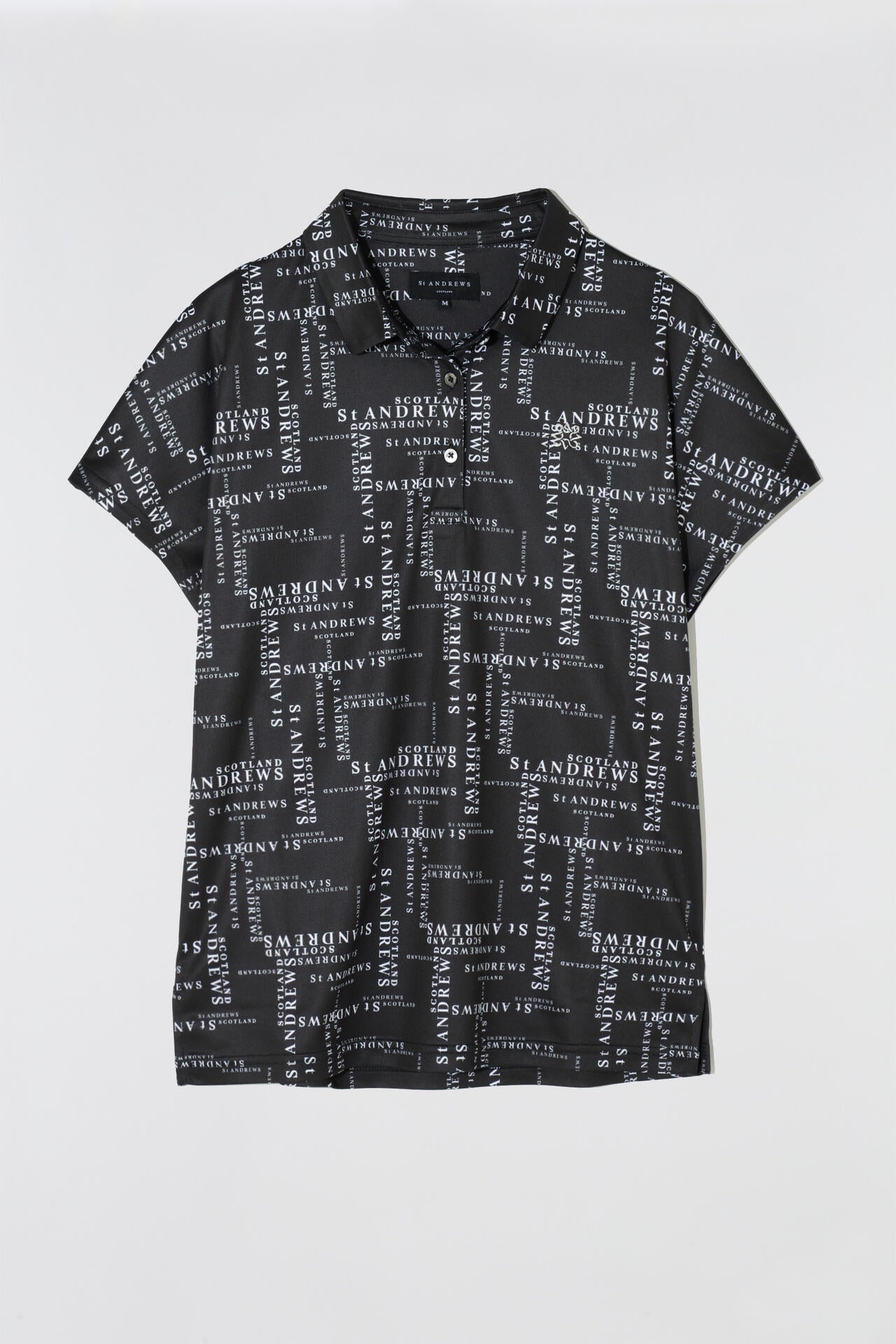 COOLMAXランダムロゴプリント半袖シャツ (WOMENS)