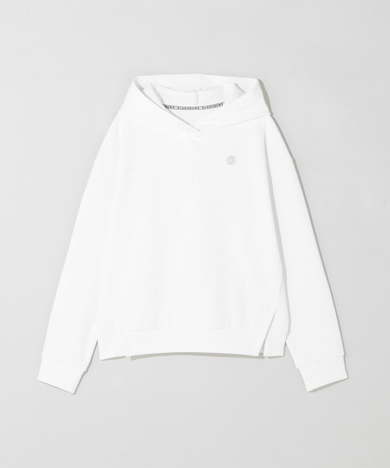【吸水速乾】【UVカット】ダブル針抜きストライプフーディー (WOMENS)