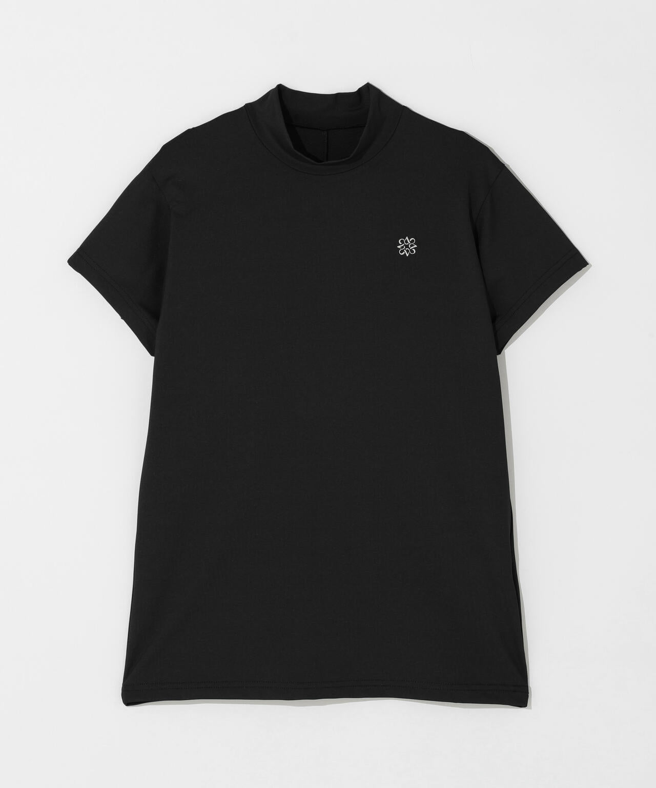 ポリエステルベア天竺ハイネックカットソー (WOMENS)