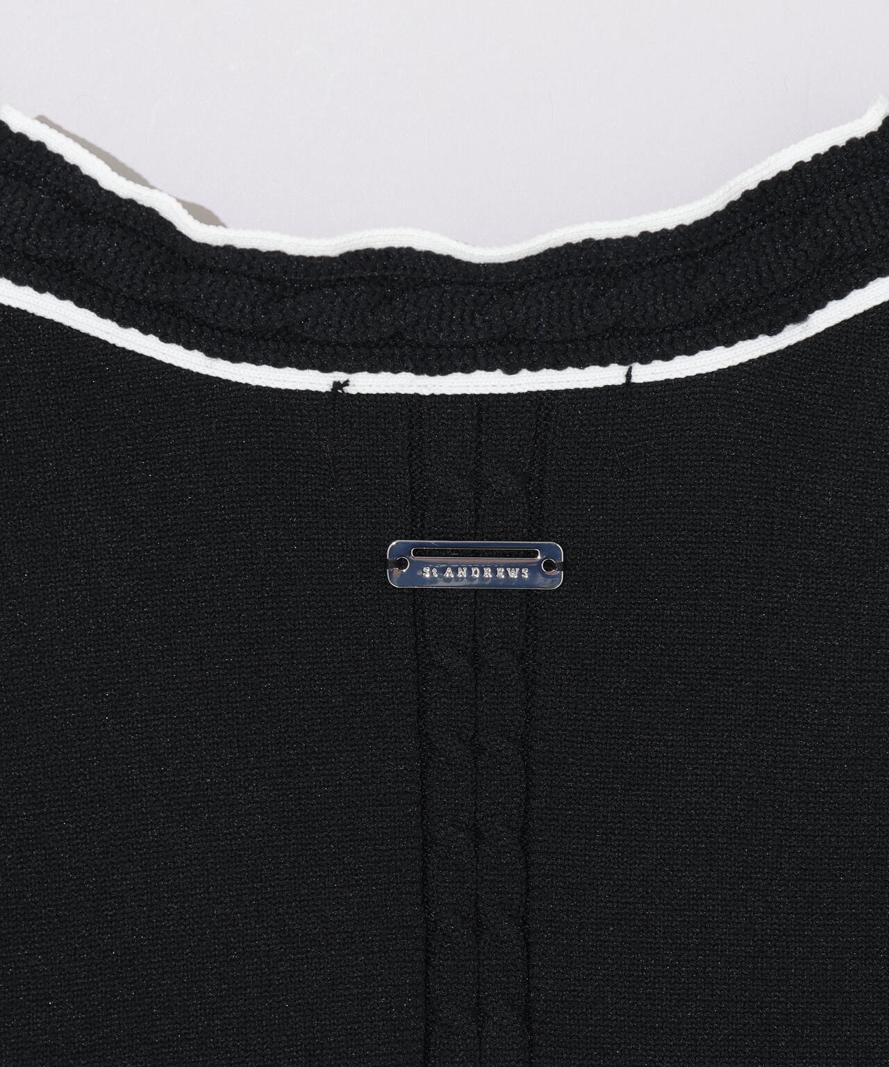 【オンライン限定SALE】12G天竺Vネックニットベスト (WOMENS)