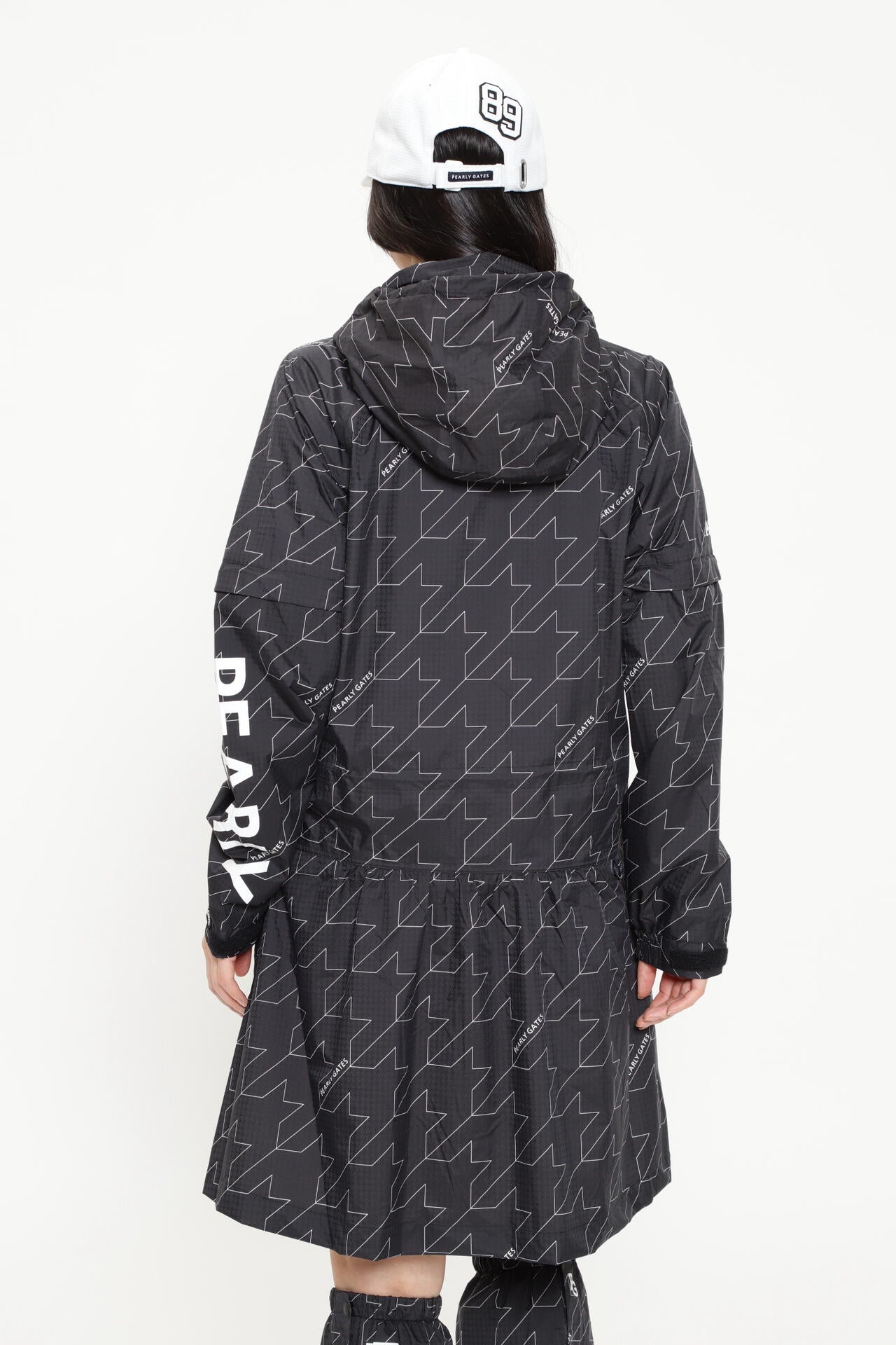 CRAFTEVO レインコート ＜ロゴ/千鳥柄＞ (LADIES)　