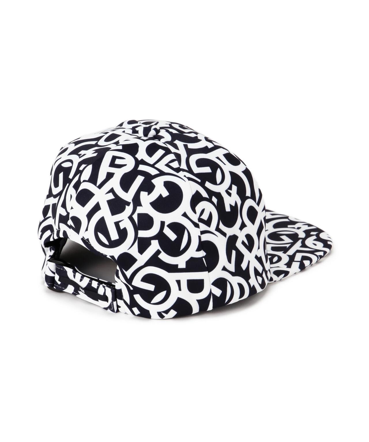 【PGG】【直営店舗&公式オンライン限定】無縫製風キャップ ＜ロゴ総柄＞ (UNISEX)