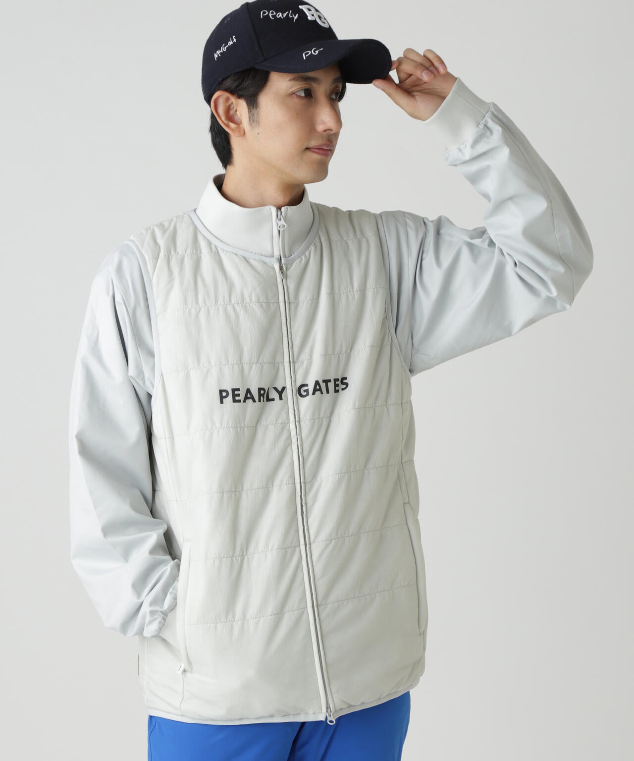 【PG is PG】Nyリップストップ_タフレックス×サーモトロン中綿ツインブルゾン