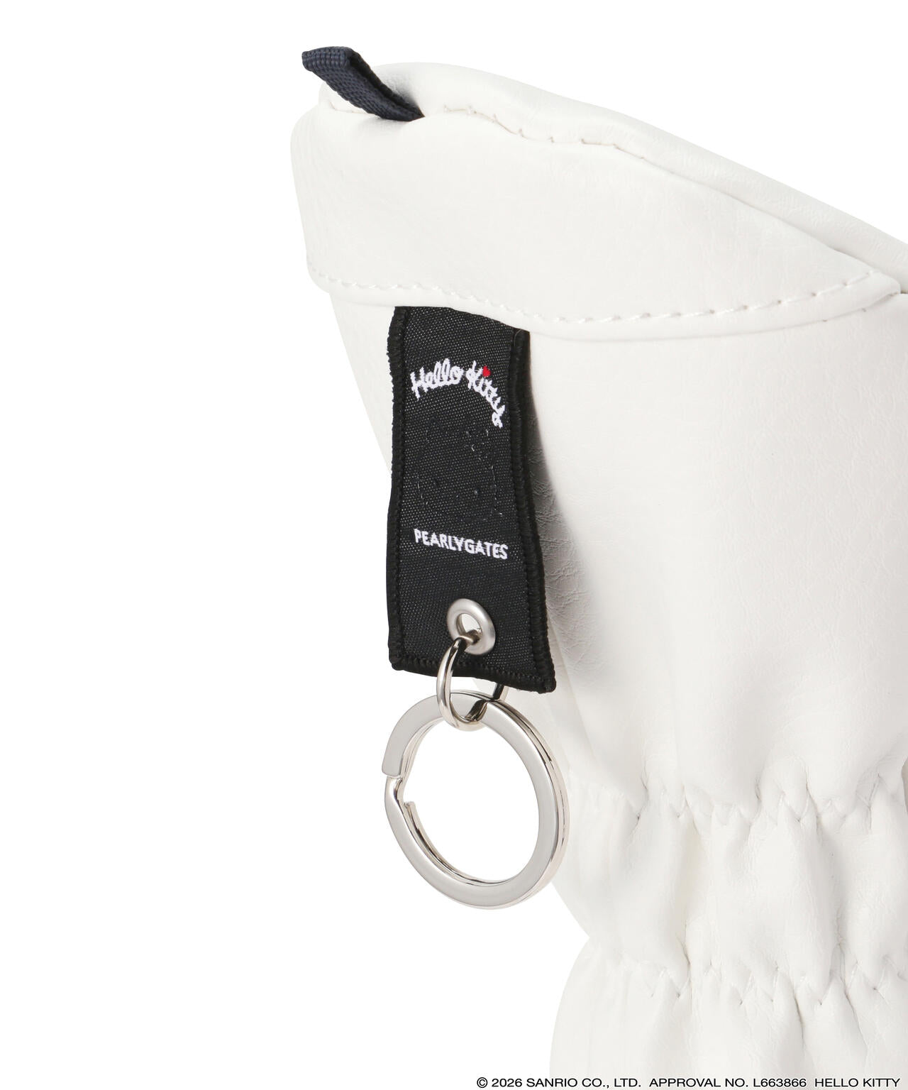 【Hello Kitty×PEARLY GATES】合皮ユーティリティ用ヘッドカバー (UNISEX)