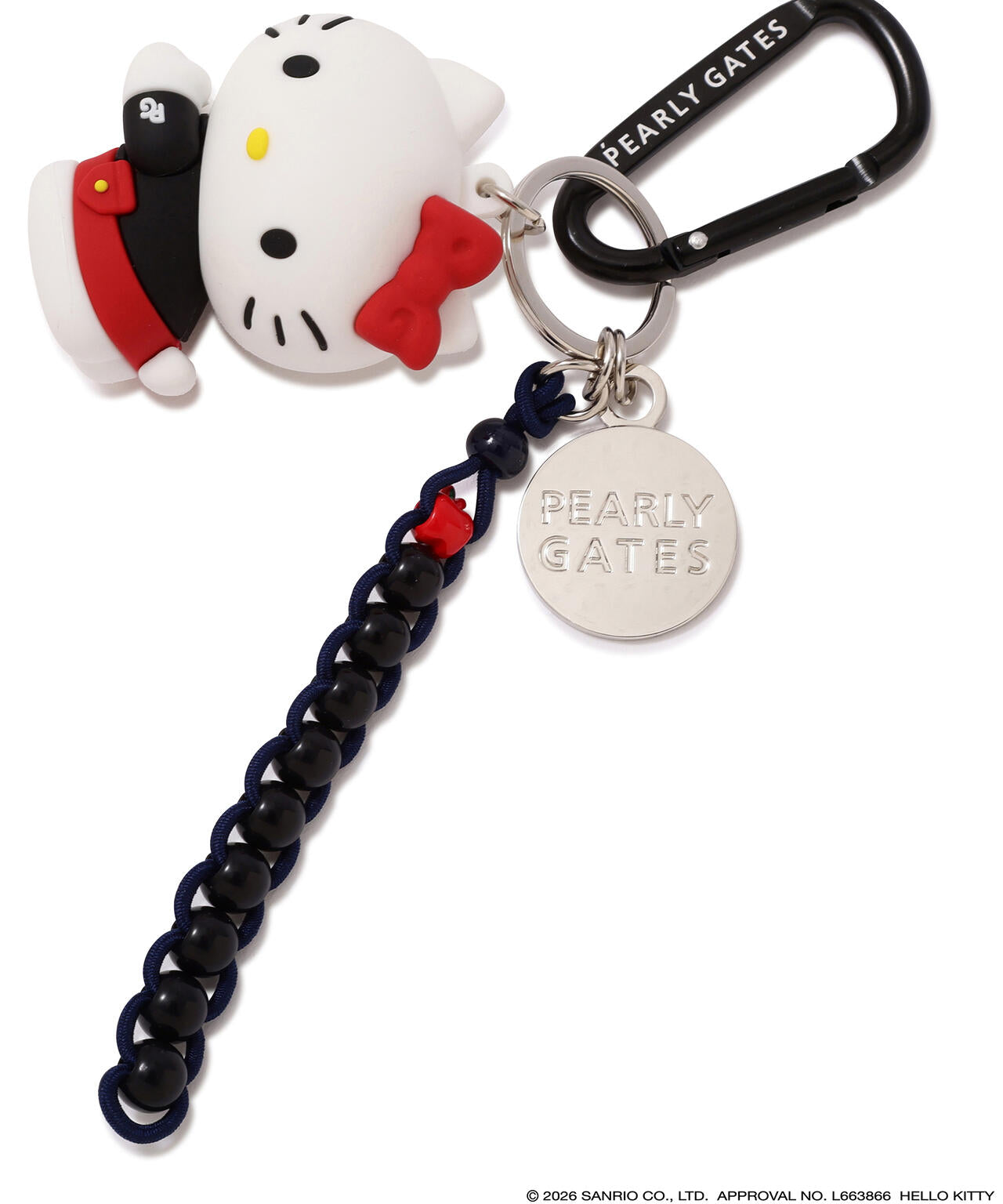 【Hello Kitty×PEARLY GATES】TEEホルダー＆ビーズカウンター (UNISEX)