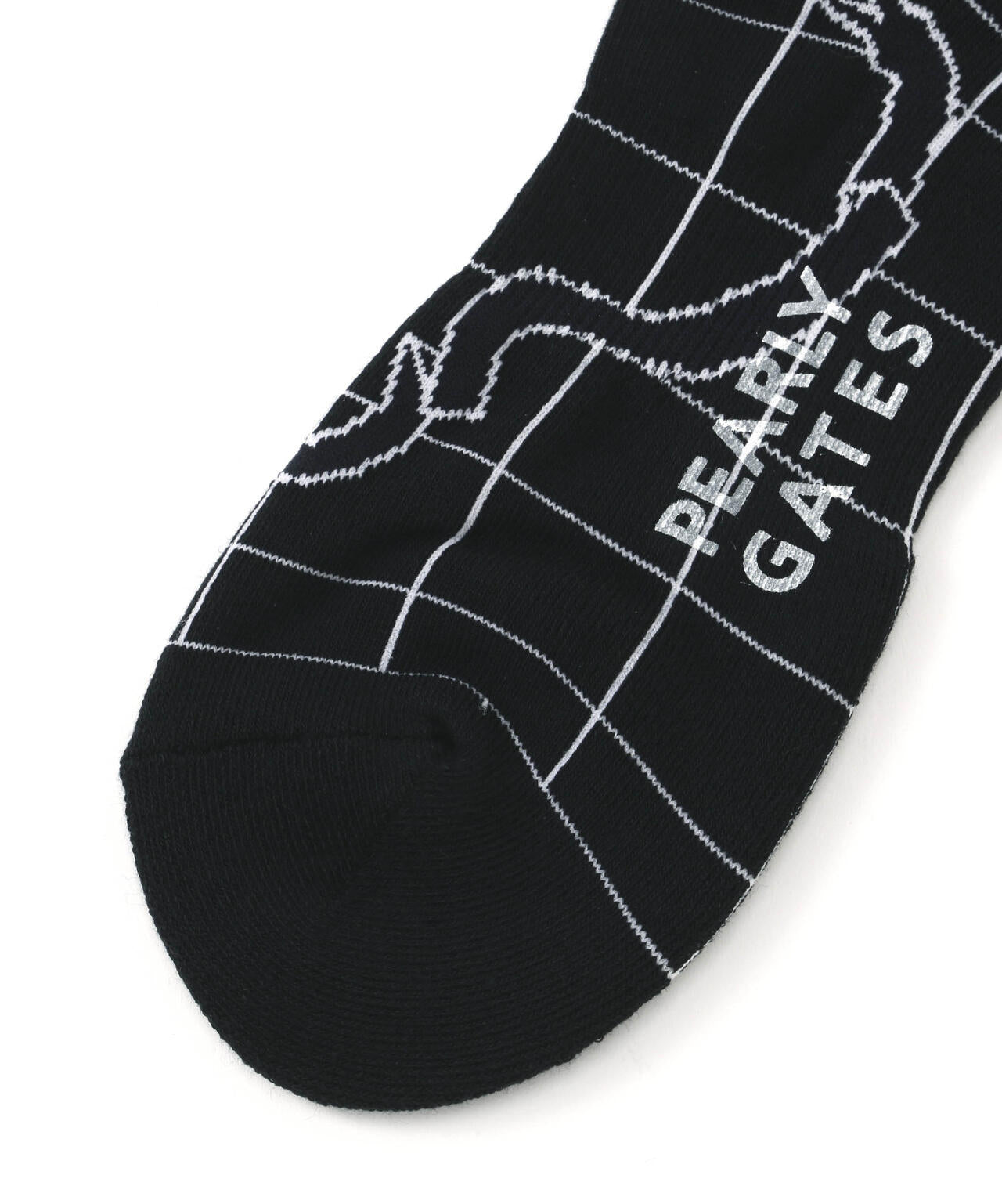 ウィンドペン柄ショートソックス (MENS)