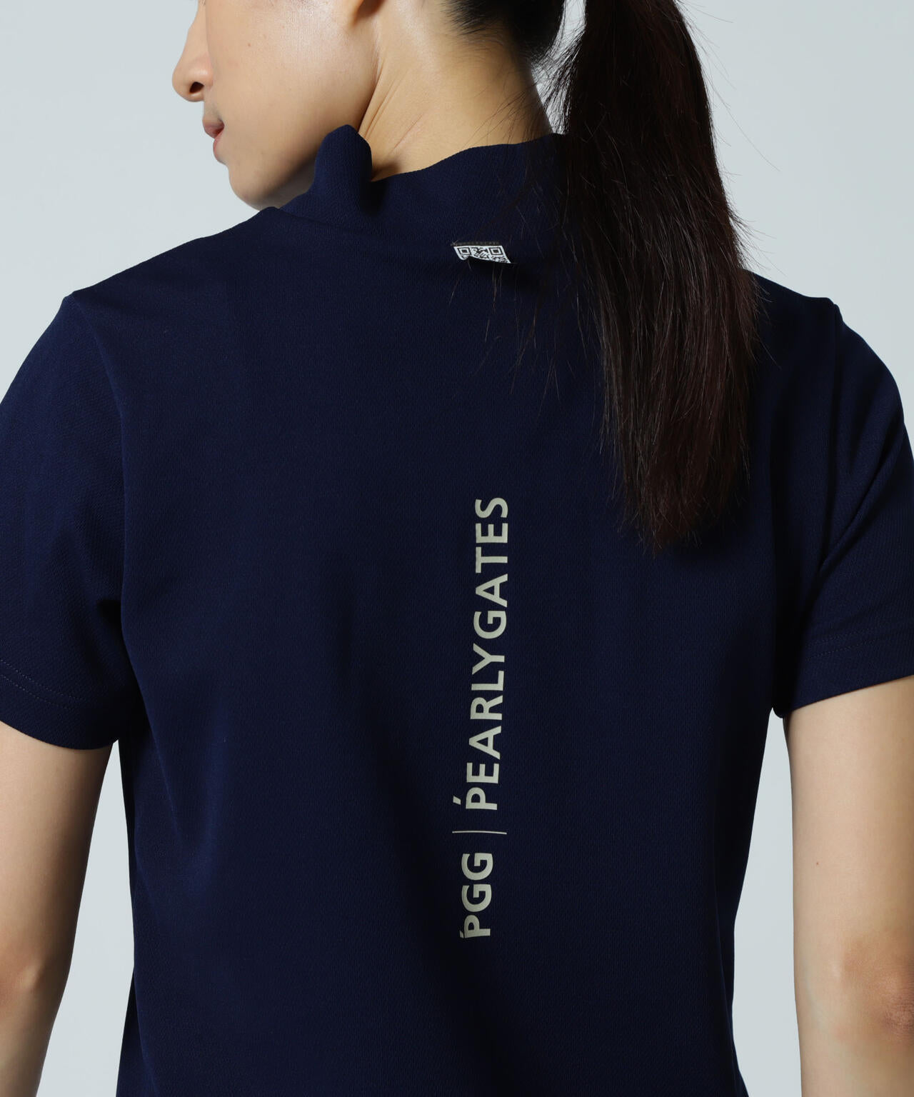 【PGG】【直営店舗&公式オンライン限定】エプシロンダブルメッシュ半袖ハイネックカットソー (LADIES)