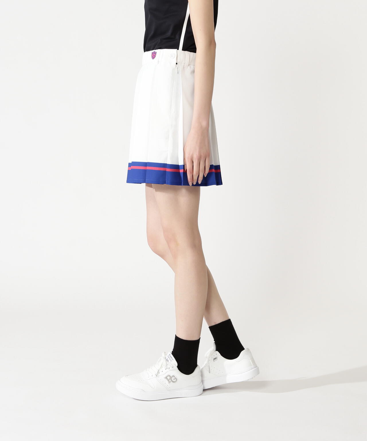 穴開きPeブロードスカート