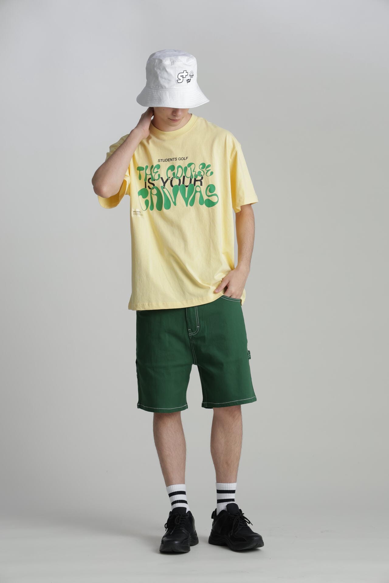 【Students Golf】トリプリーカーペンター ショートパンツ
