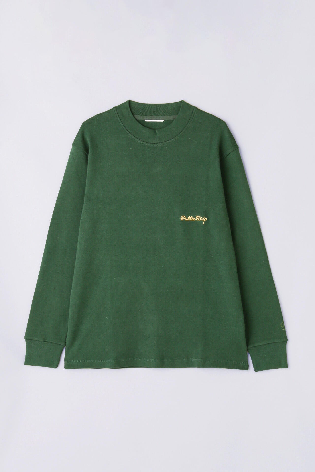 【Public Drip】長袖 モックネック プルオーバー