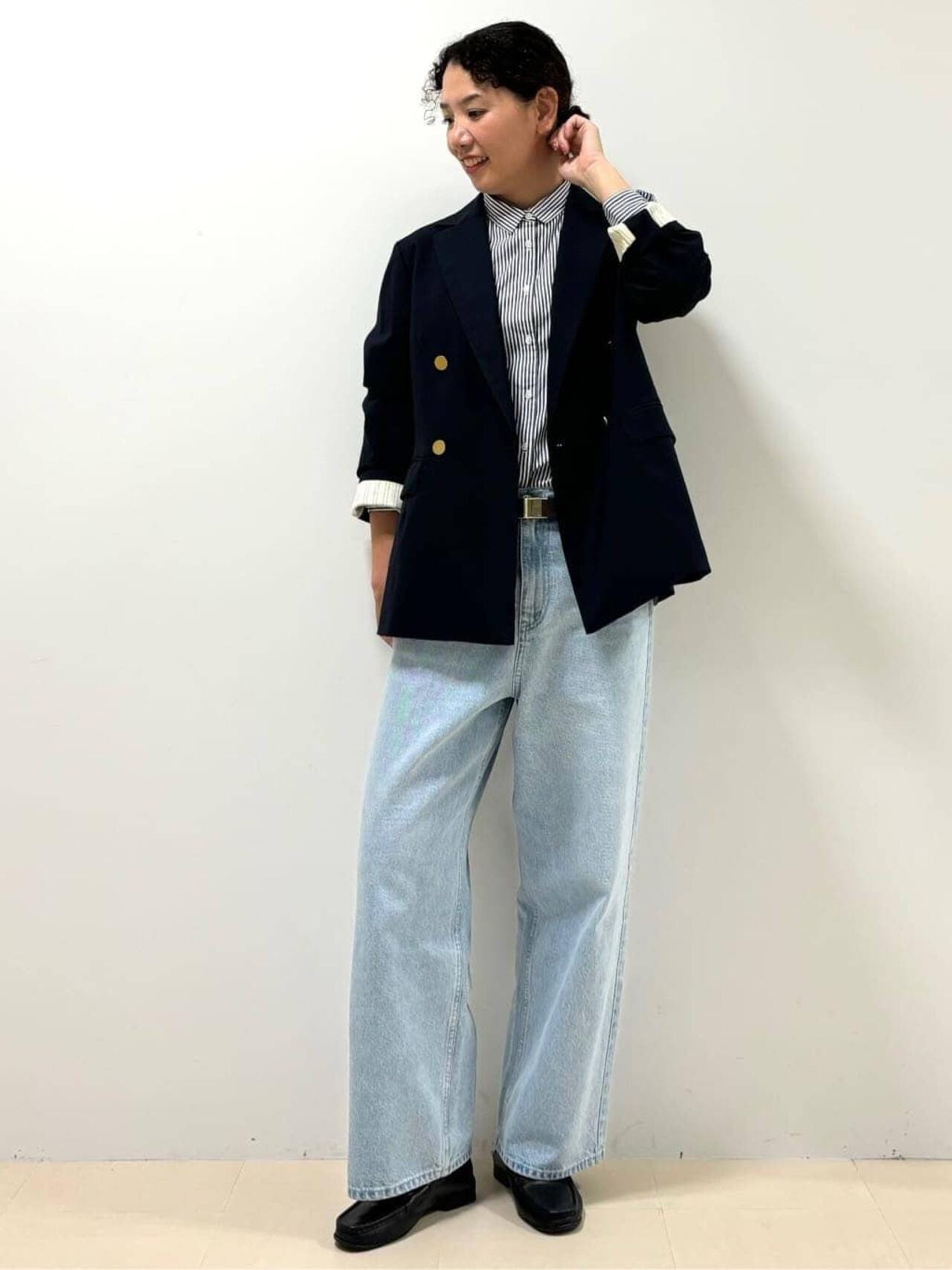 【WEB限定サイズ】セミワイドデニム