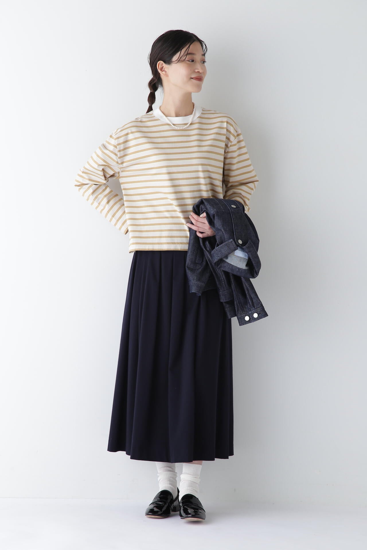 ボーダーボックスＴシャツ