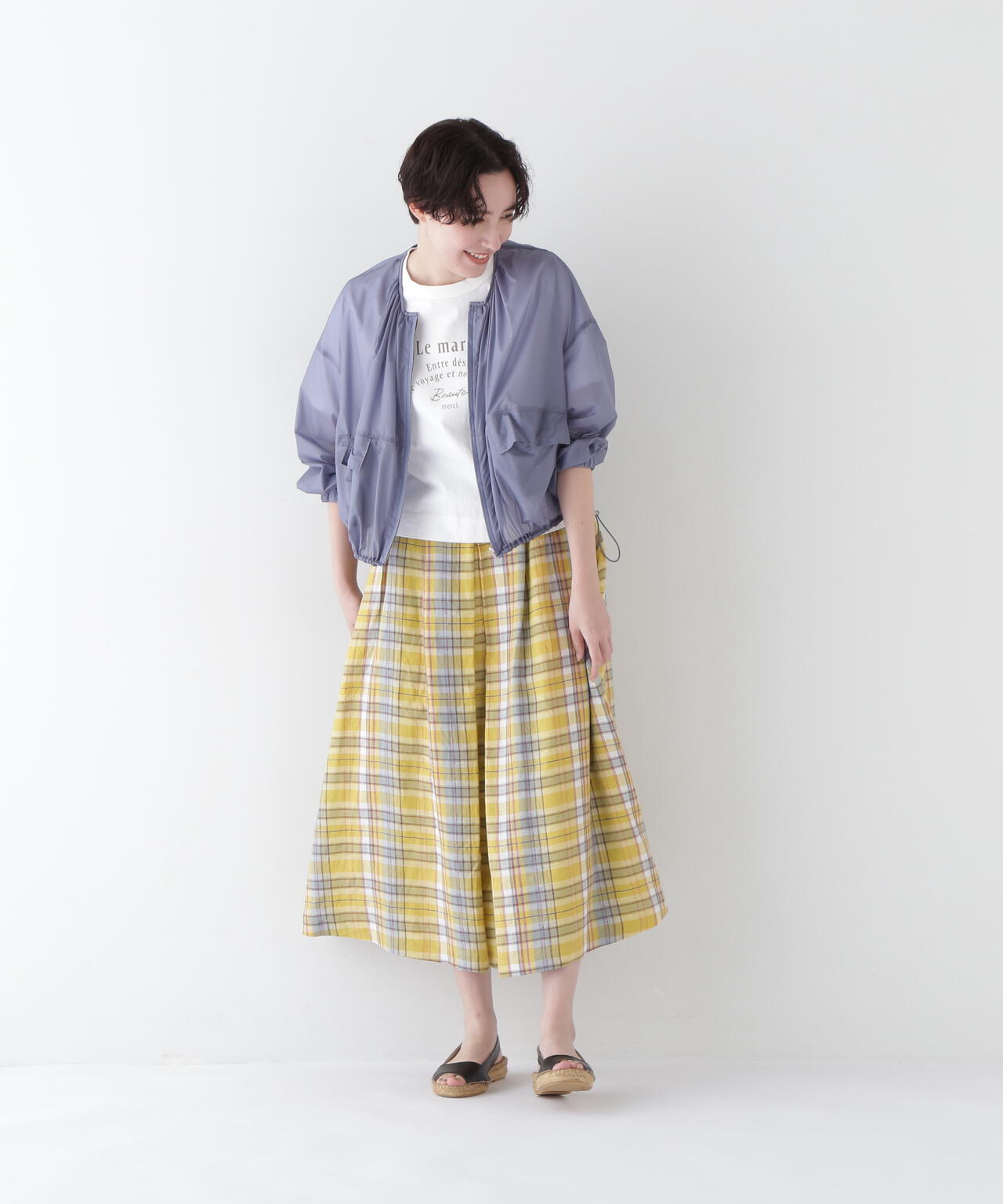 リサイクルコットン度詰天竺Ｔシャツ