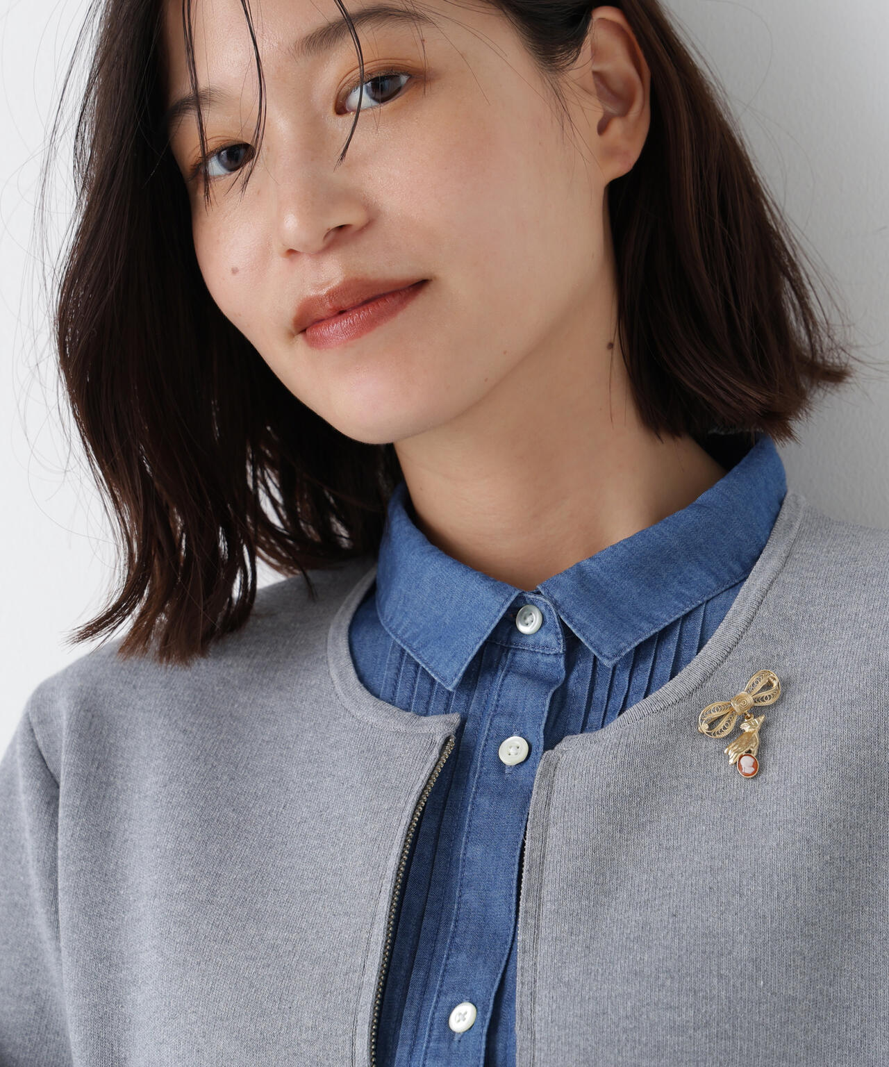 ≪Ｊｕｎｃｏ　Ｐａｒｉｓコラボ≫リボンブローチ