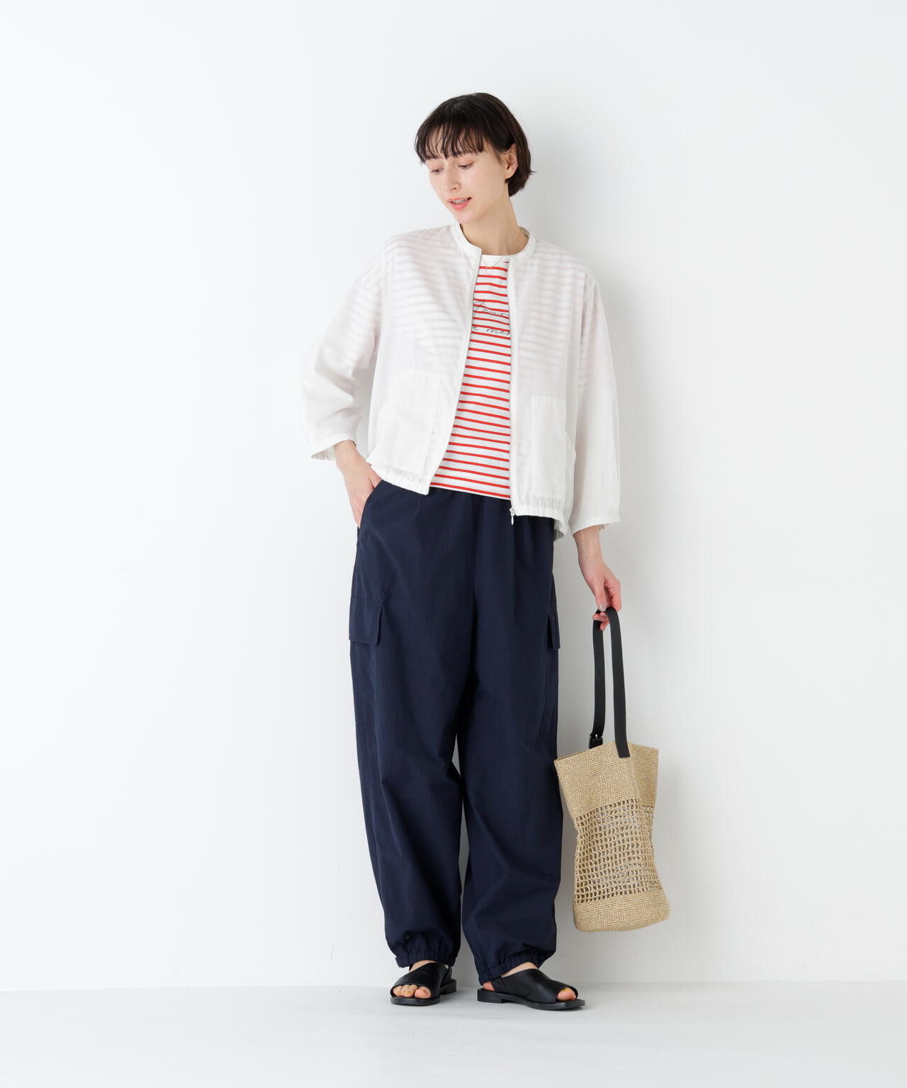 身長168cm　B76 W58 H86 着用サイズ：M