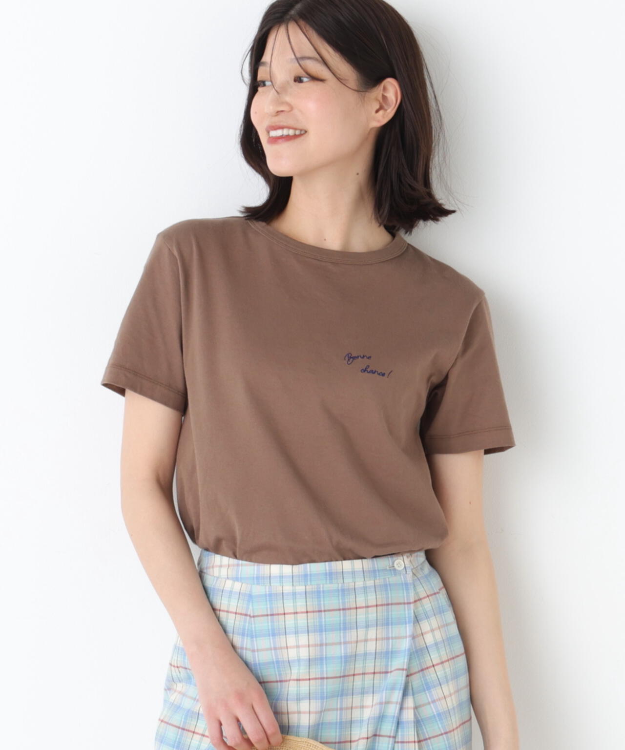 Ｂｏｎｎｅ　ｃｈａｎｃｅ　刺繍ロゴＴシャツ