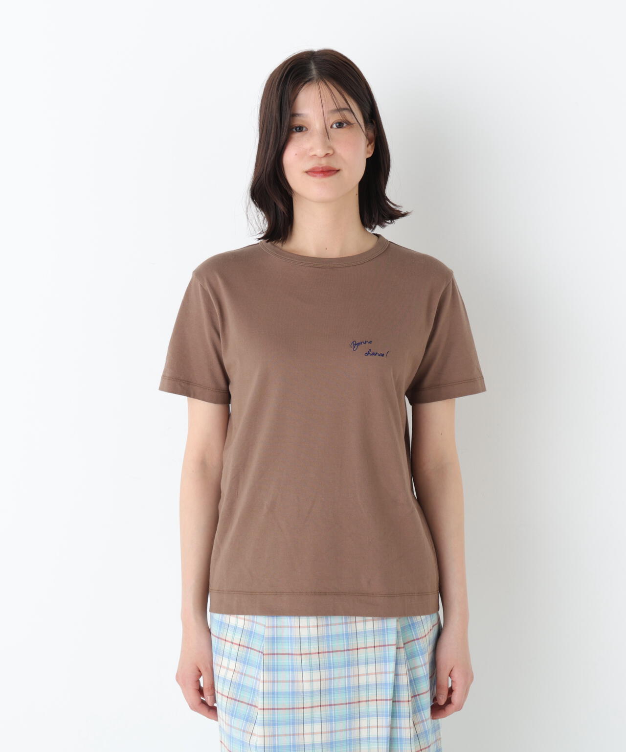 Ｂｏｎｎｅ　ｃｈａｎｃｅ　刺繍ロゴＴシャツ