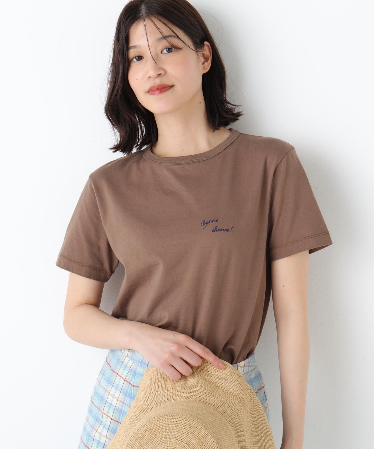 Ｂｏｎｎｅ　ｃｈａｎｃｅ　刺繍ロゴＴシャツ