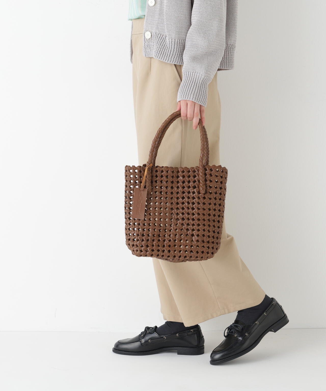 《ＢＡＧＭＡＴＩ》レザーメッシュバッグ