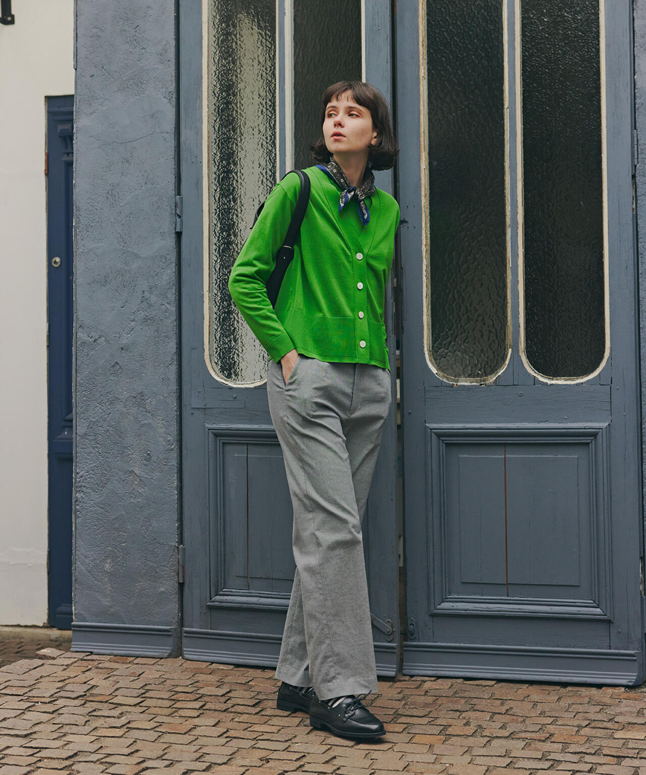 《ＥＮＥＳＳ》レザーデッキシューズ