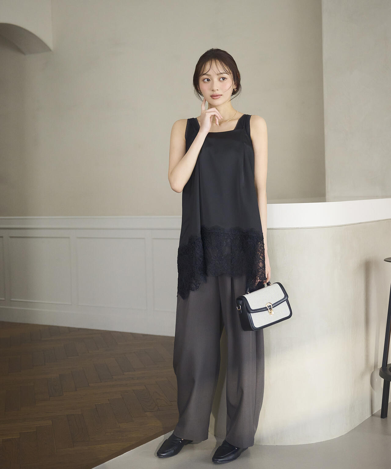 165cm 着用サイズ：FR