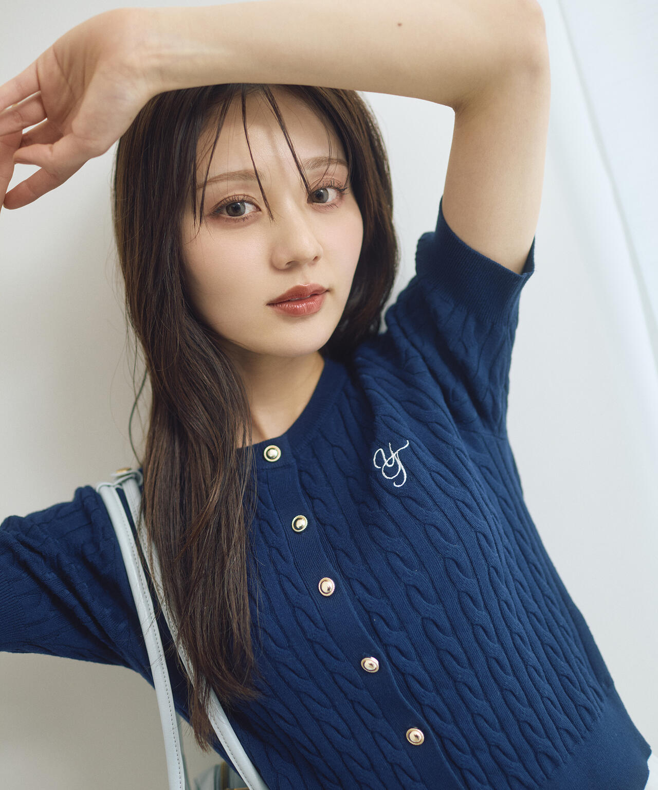 ＜山内ともなさんコラボ＞ケーブルカーディガン