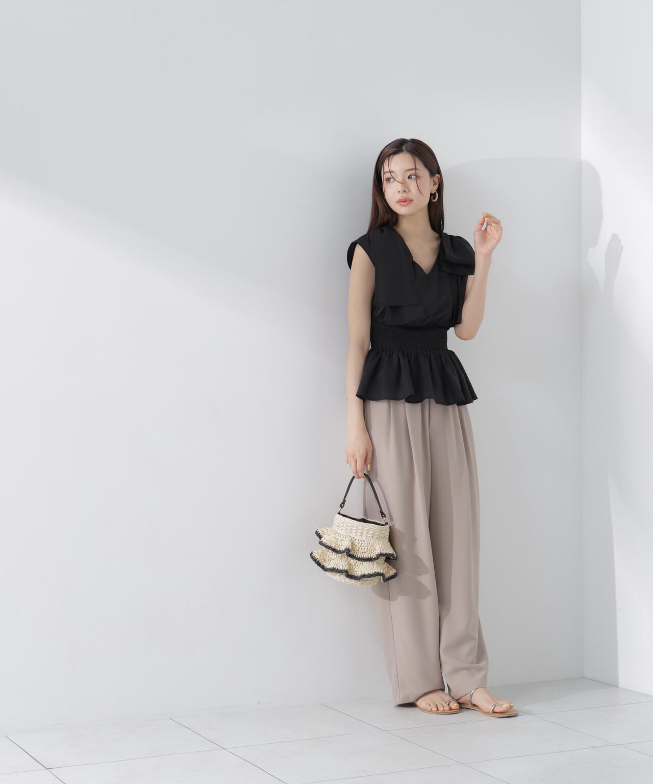 165cm 着用サイズ：FR