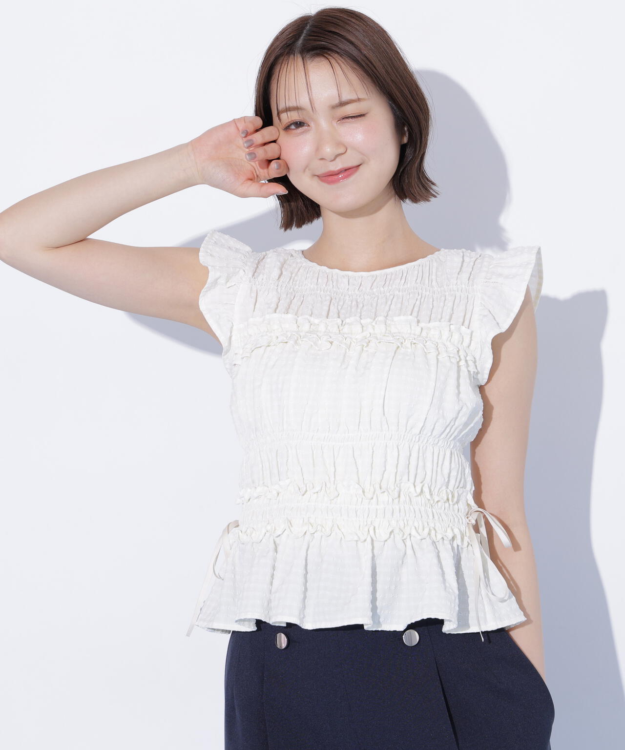 162cm 着用サイズ：FR