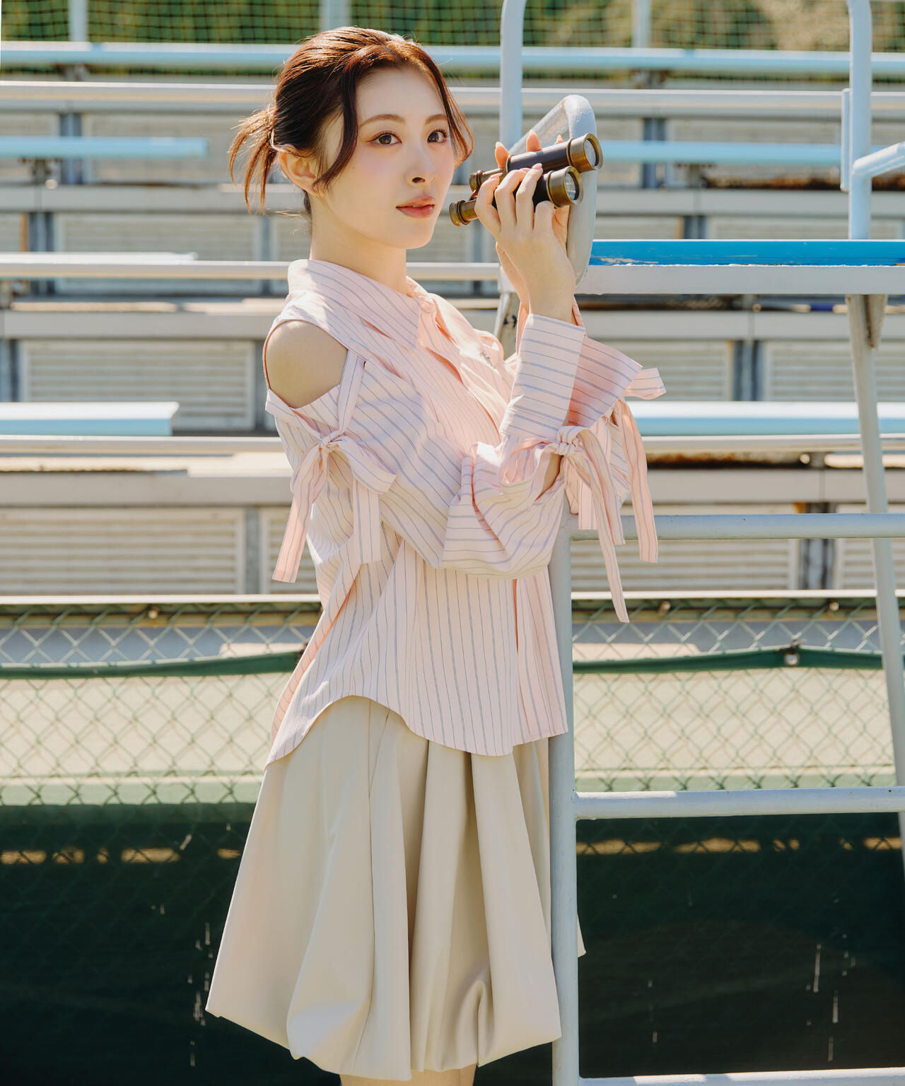インパン付きバルーンミニスカート