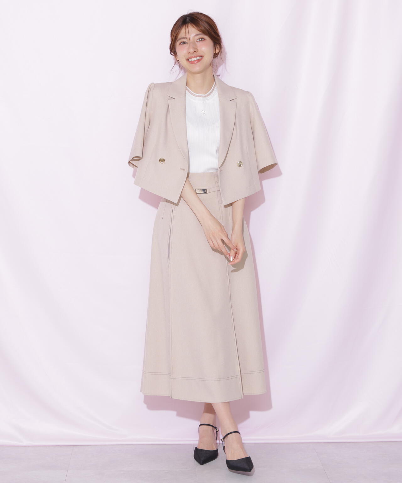 161cm 着用サイズ：M