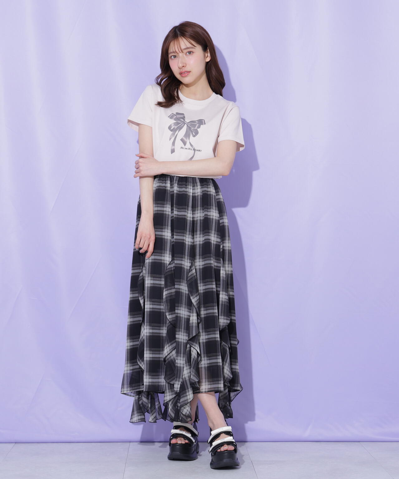 フォトジェニックリボンTシャツ