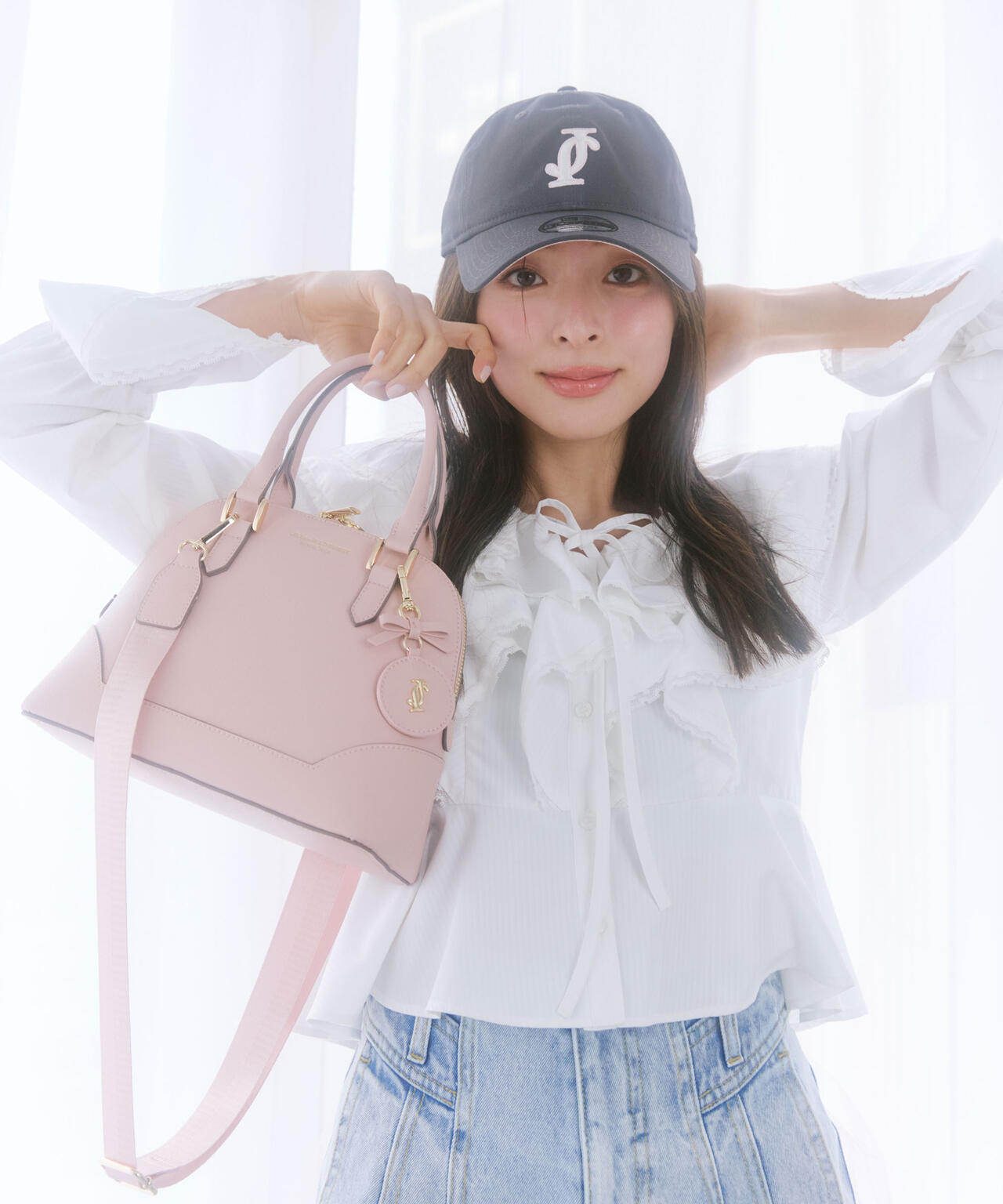 ＜ニューエラコラボ＞サクラPinkキャップ