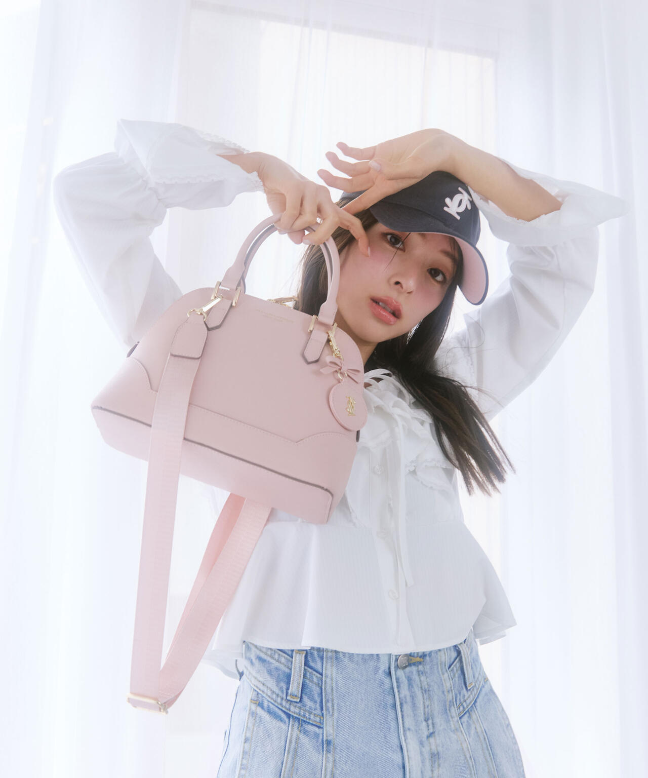 ＜ニューエラコラボ＞サクラPinkキャップ