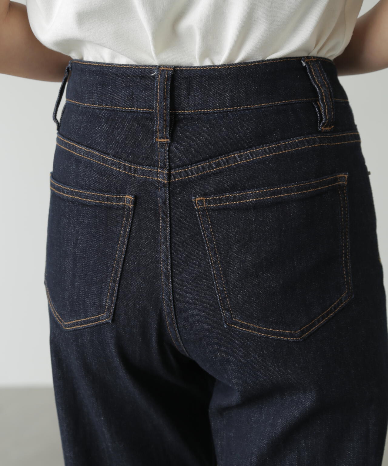 【累計販売6万本突破！選べる6色】【4サイズ展開XS-L] ベーシックワイドデニムパンツ【低身長サイズ有】【Lサイズ有】