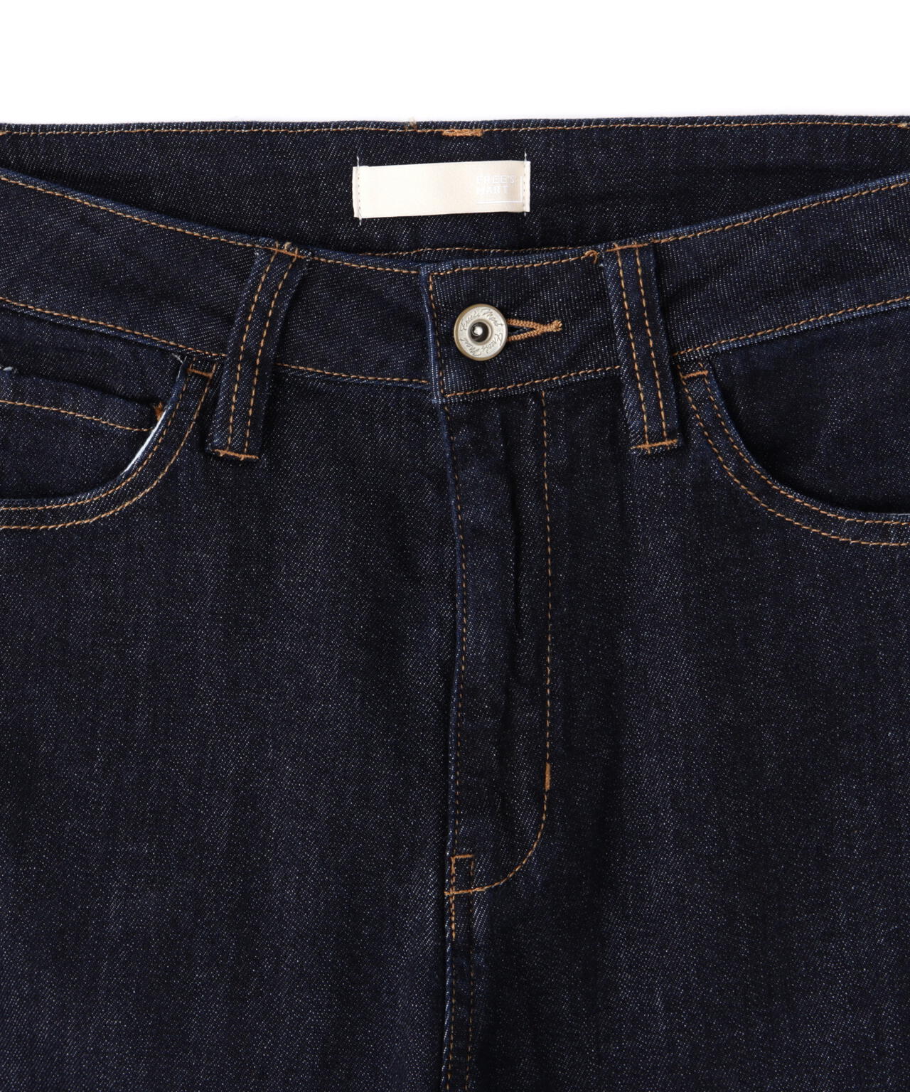 【累計販売6万本突破！選べる6色】【4サイズ展開XS-L] ベーシックワイドデニムパンツ【低身長サイズ有】【Lサイズ有】